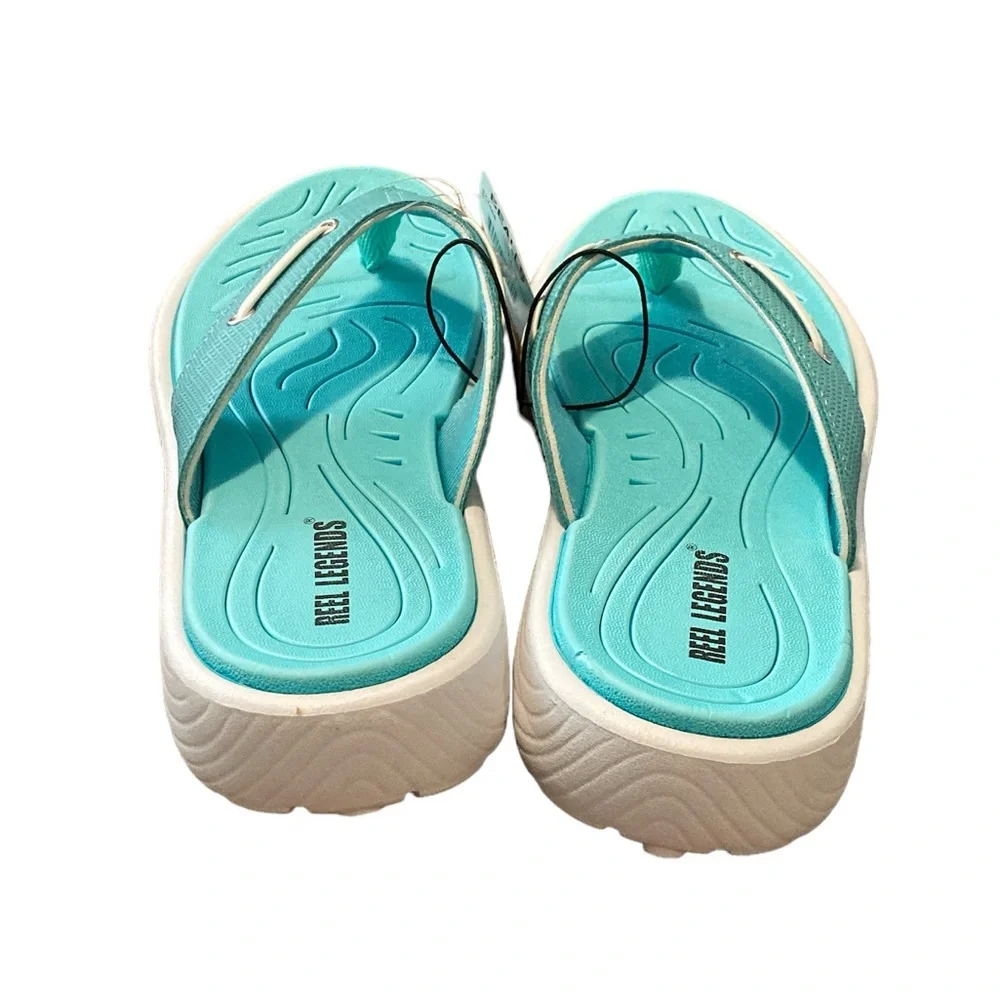 Reel Legends Nautical III Flip Flops Sandals - Picture 8 of 12